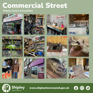 images from shops on Commercial Street Shipley
